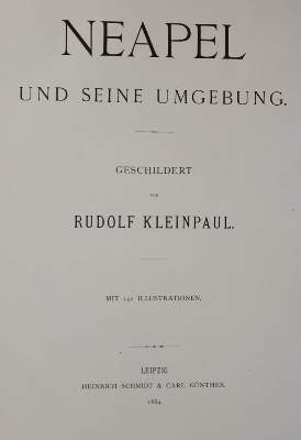 Bild Nr.1: 145-1905 Kleinpaul,R.: (Italien, Neapel)