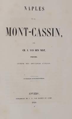 Bild Nr.1: 145-1908 Nest,C.J.van den.: (Italien, Neapel)