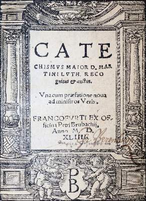Bild Nr.1: 145-192 Luther,M.: (Alte Drucke, Handschriften und Theologie)