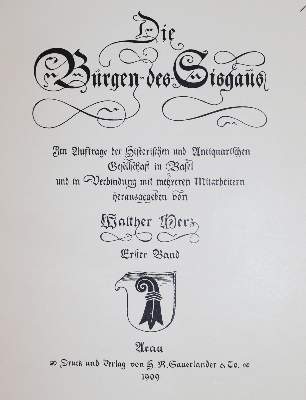 Bild Nr.3: 145-1982 Merz, W.: (Schweiz, Sisgau)