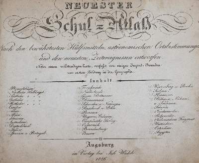 Bild Nr.8: 145-2007 Walch,J.: (Verschiedene Länder - Geschichte, Atlanten)
