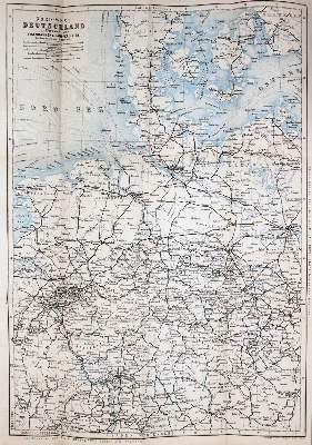Bild Nr.2: 145-2012 Mittel- und Nord-Deutschland.: (Verschiedene Länder - Geschichte, Baedeker)