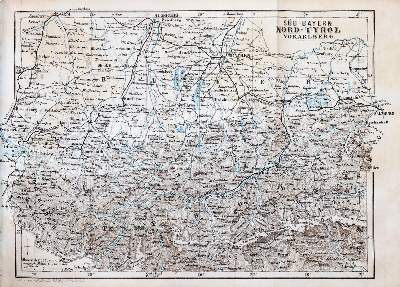 Bild Nr.3: 145-2018 Südbayern,: (Verschiedene Länder - Geschichte, Baedeker)
