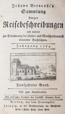 Bild Nr.4: 145-2027 Bernoulli,J.: (Verschiedene Länder - Geschichte)