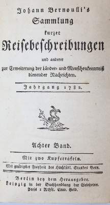 Bild Nr.1: 145-2031 Bernoulli,J.: (Verschiedene Länder - Geschichte)