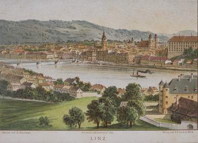 Bild Nr.1: 145-2038 Heck,V.A.: (Verschiedene Länder - Geschichte, Donau)
