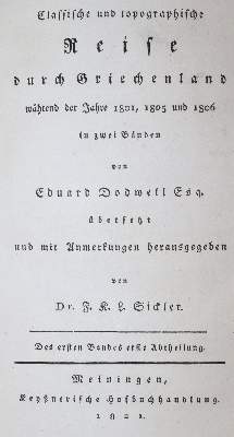 Bild Nr.1: 145-2042 Dodwell,E.: (Verschiedene Länder - Geschichte, Griechenland)
