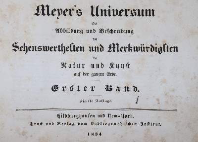 Bild Nr.3: 145-2078 Meyer's Universum.: (Verschiedene Länder - Geschichte)