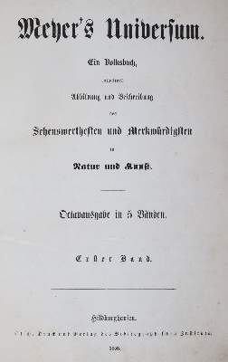 Bild Nr.3: 145-2080 Meyer's Universum.: (Verschiedene Länder - Geschichte)