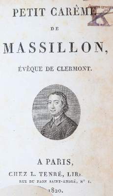 Bild Nr.1: 145-212 Massillon,(J.B.).: (Alte Drucke, Handschriften und Theologie)