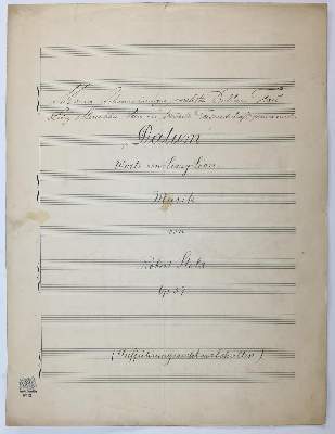 Bild Nr.8: 145-2123 Dostal, Hermann: (Autographen)