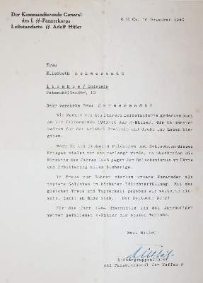 Bild Nr.10: 145-2135 Himmler, Heinrich,: (Autographen)