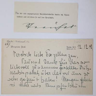 Bild Nr.2: 145-2158 Speer, Albert,: (Autographen)