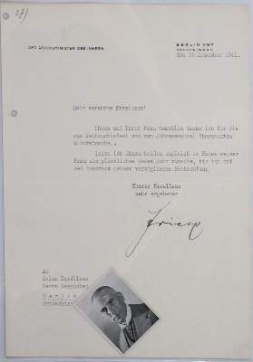 Bild Nr.92: 145-2158 Speer, Albert,: (Autographen)