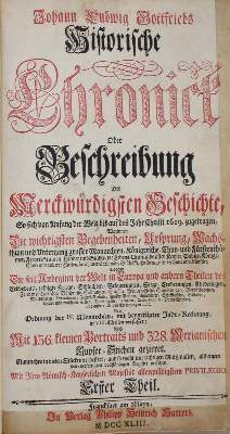 Bild Nr.4: 145-218 Gottfried,J.L.: (Merian)