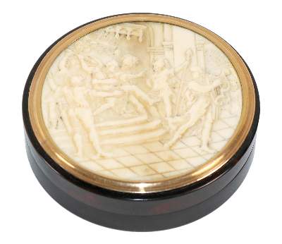 Bild Nr.1: 145-2189 Elfenbeindose: (Varia)