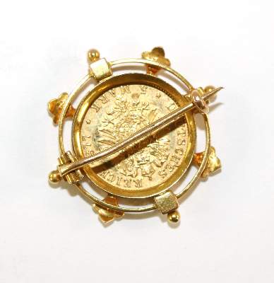 Bild Nr.2: 145-2221 Goldmünze 5 Mark.: (Varia, Münzen und Medaillen)