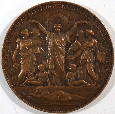 Bild Nr.1: 145-2222 Weltausstellung.: (Varia, Münzen und Medaillen)