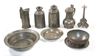 Bild Nr.1: 145-2250 Zinnsammlung: (Varia)