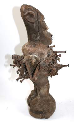 Bild Nr.3: 145-2337 Nkisi Nagelfetisch,: (Afrika)
