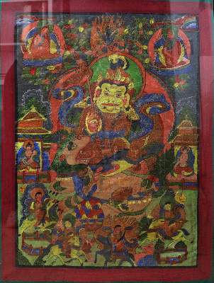 Bild Nr.1: 145-2379 Antikes Thangka.: (Asiatika)