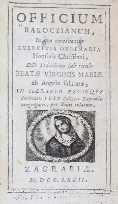 Bild Nr.3: 145-240 Officium Rakoczianum,: (Old and rare books, manuscripts)