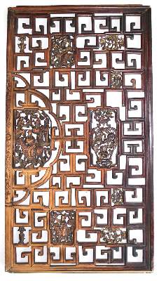 Bild Nr.5: 145-2409 Holzpaneele: (Asiatika)