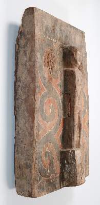 Bild Nr.2: 145-2491 Holztür, Holzvertäfelung.: (Ozeanien)