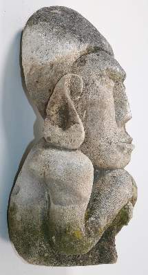 Bild Nr.2: 145-2497 Indonesien Steinskulptur.: (Ozeanien)