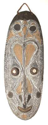 Bild Nr.1: 145-2517 Maske Papua Neuguinea.: (Ozeanien)