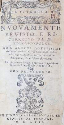 Bild Nr.1: 145-253 Petrarca,(F).: (Old and rare books, manuscripts)
