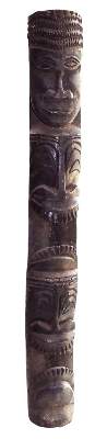 Bild Nr.1: 145-2566 Tiki Totem: (Ozeanien)