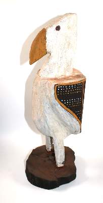 Bild Nr.2: 145-2568 Tiwi Vogelskulptur: (Ozeanien)