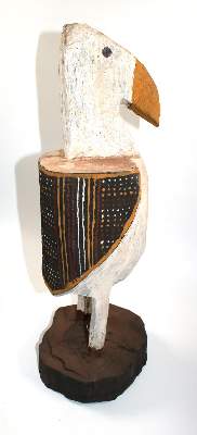 Bild Nr.3: 145-2568 Tiwi Vogelskulptur: (Ozeanien)