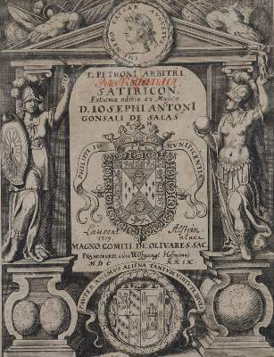 Bild Nr.1: 145-259 Petronius Arbiter.: (Old and rare books, manuscripts)