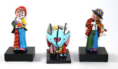 Bild Nr.3: 145-2596 Romero Britto: (Porzellan u. Keramik)