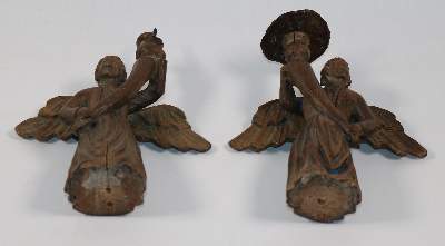 Bild Nr.4: 145-2617 Leuchterengel.: (Religiöse Volkskunst)