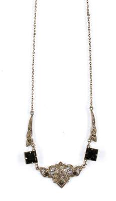 Bild Nr.1: 145-2627 Art Déco Collier.: (Schmuck)