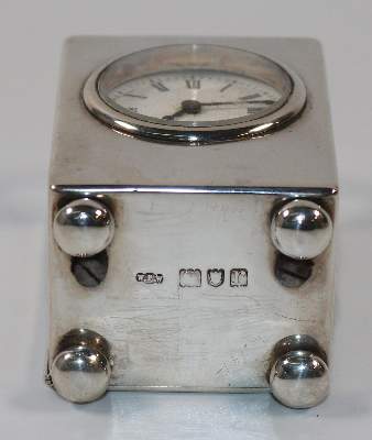Bild Nr.5: 145-2673 Reiseuhr London.: (Silber)