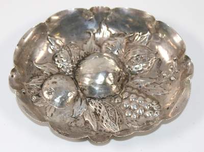 Bild Nr.1: 145-2677 Silberschale: (Silber)