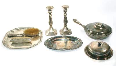 Bild Nr.1: 145-2679 Silber u. versilbertes.: (Silber)