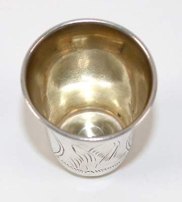 Bild Nr.2: 145-2681 Warschau Vodkabecher: (Silber)