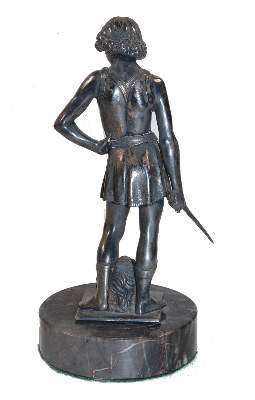 Bild Nr.3: 145-2687 David gegen Goliath.: (Skulpturen - Plastiken)