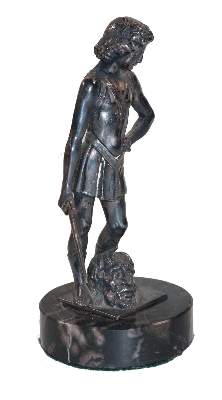 Bild Nr.5: 145-2687 David gegen Goliath.: (Skulpturen - Plastiken)