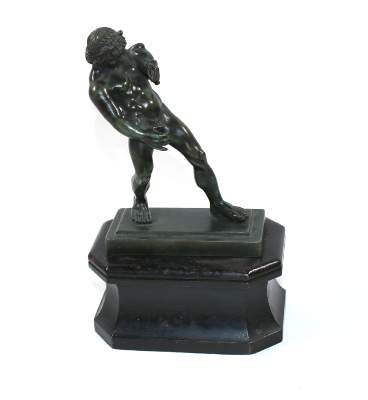 Bild Nr.1: 145-2702 Satyr mit Weinschlauch.: (Skulpturen - Plastiken)