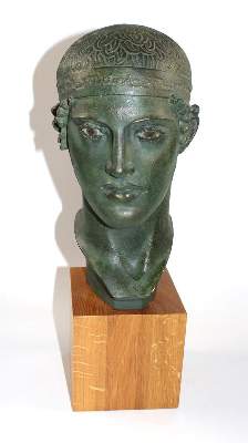 Bild Nr.1: 145-2704 Wagenlenker von Delphi.: (Skulpturen - Plastiken)