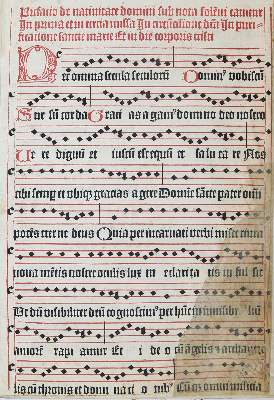 Bild Nr.1: 145-278 Prefacio de natiuitate: (Old and rare books, manuscripts)