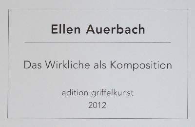 Bild Nr.10: 145-2782 Auerbach, Ellen: (Photografs)