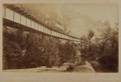 Bild Nr.3: 145-2804 Chemin de Fer du Righi: (Eisenbahn)