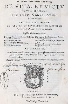 Bild Nr.1: 145-288 Robortelli,F.: (Old and rare books, manuscripts)